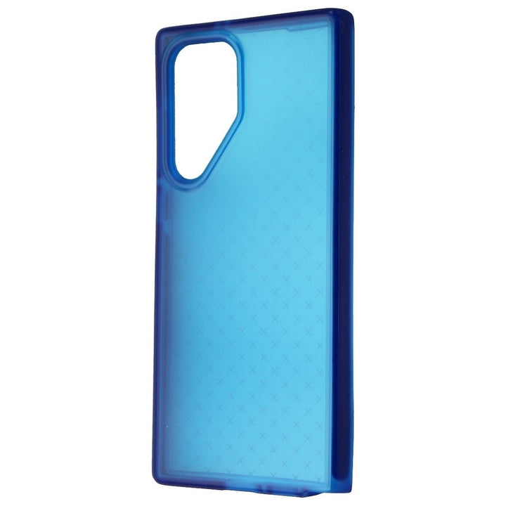 Tech21 Evo Check Series Gel Case for Samsung Galaxy S22 Ultra - Blue Image 1