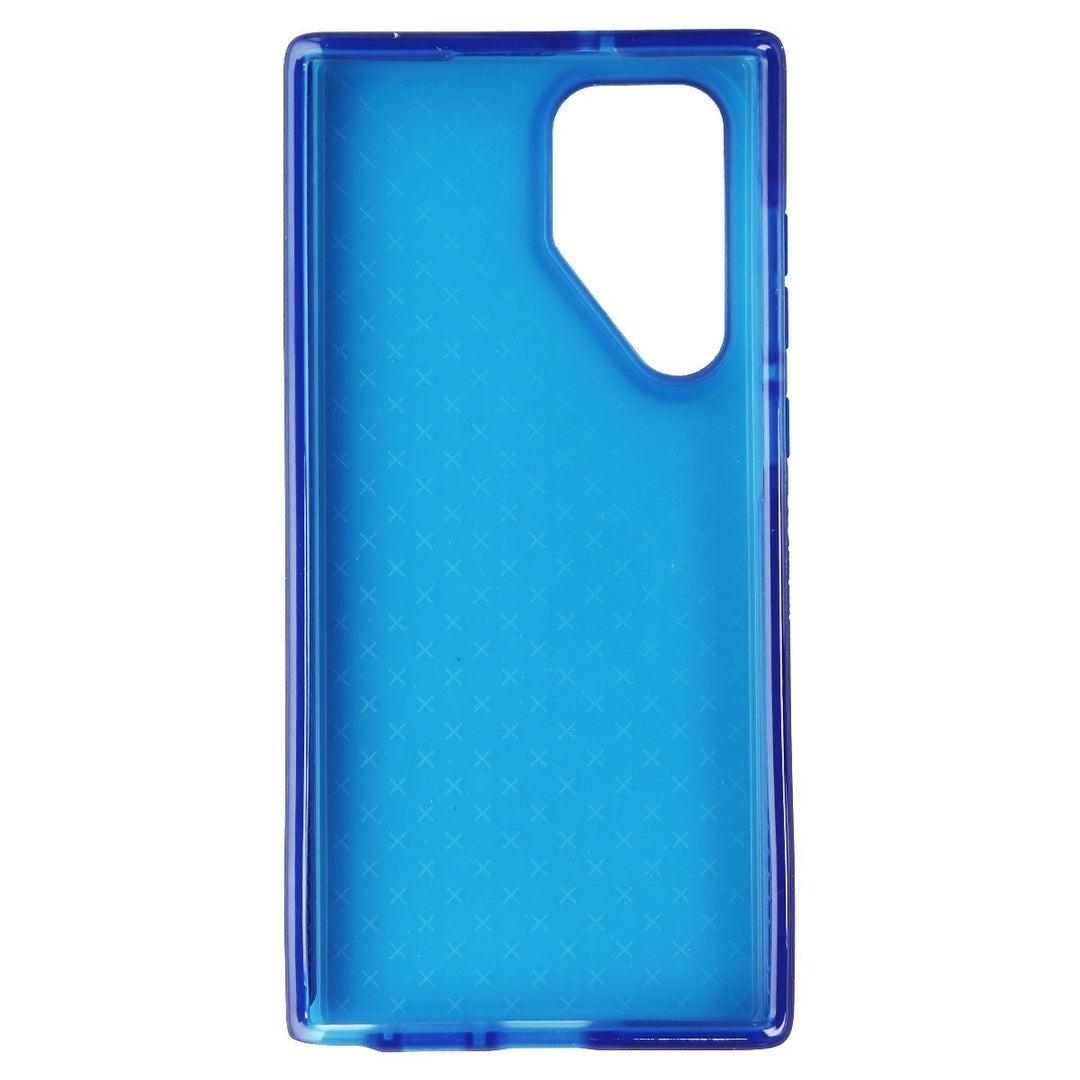 Tech21 Evo Check Series Gel Case for Samsung Galaxy S22 Ultra - Blue Image 3