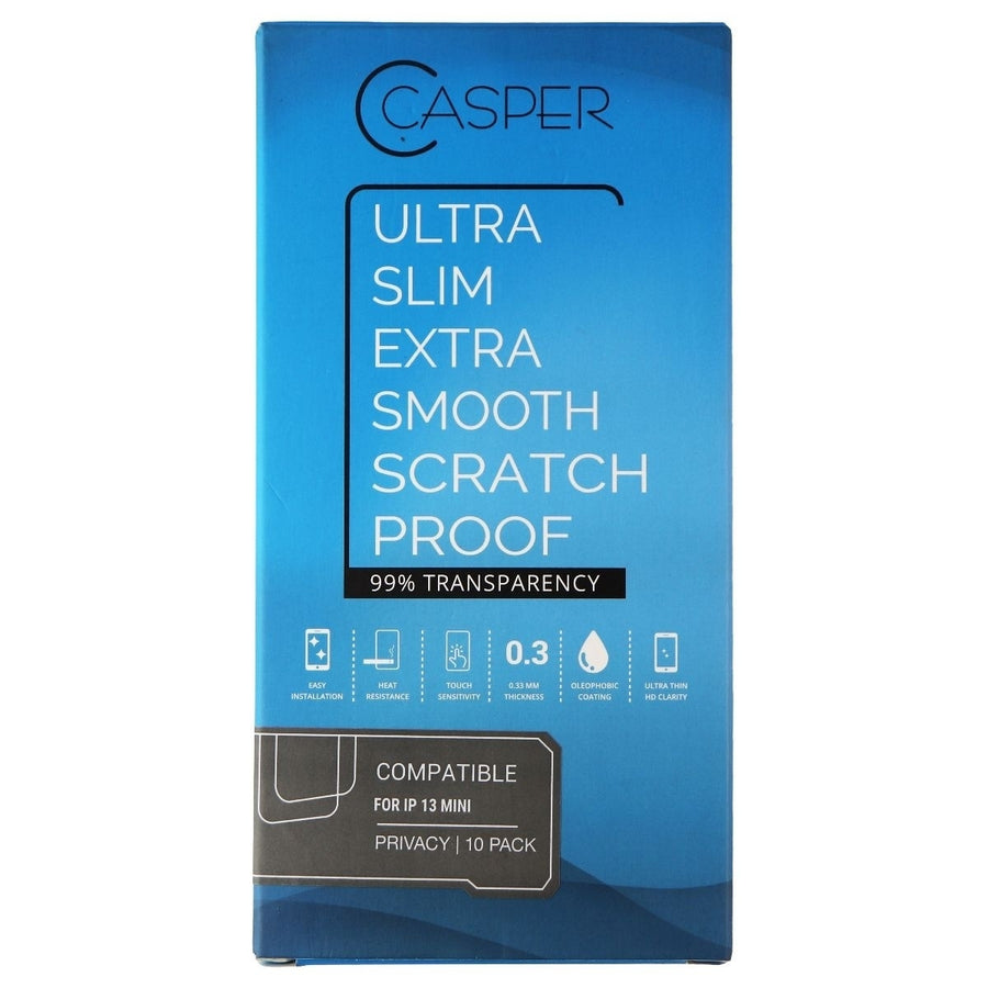 Casper Privacy Ultra Slim Screen Protector for iPhone 13 Mini - Tinted (10 Pack) Image 1