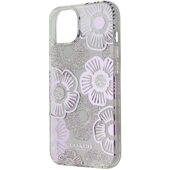 Coach Protective Case for Apple iPhone 13 - Tea Rose Ice Purple Image 1