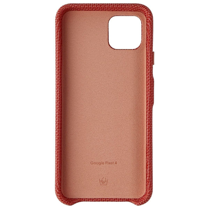 Google Official Fabric Case for Google Pixel 4 Smartphone - Could Be Coral Image 3