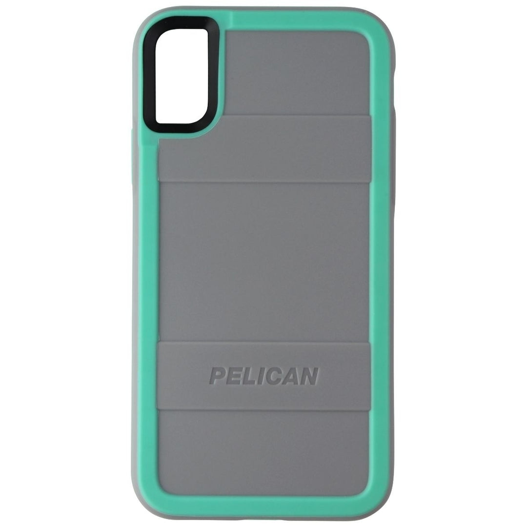 Pelican Protector Series Hard Case for Apple iPhone Xs/X - Gray/Aqua Image 2