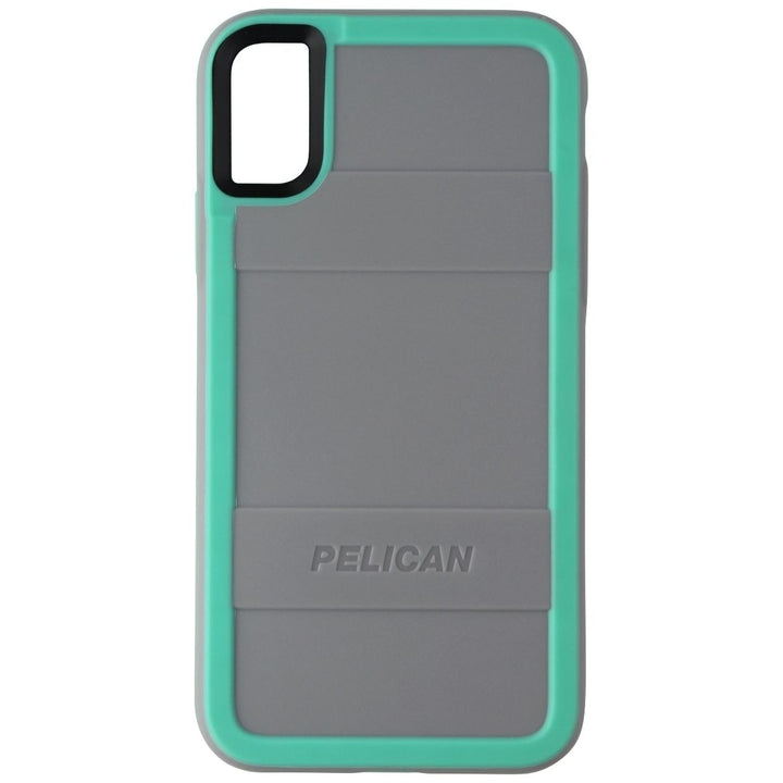 Pelican Protector Series Hard Case for Apple iPhone Xs/X - Gray/Aqua Image 2