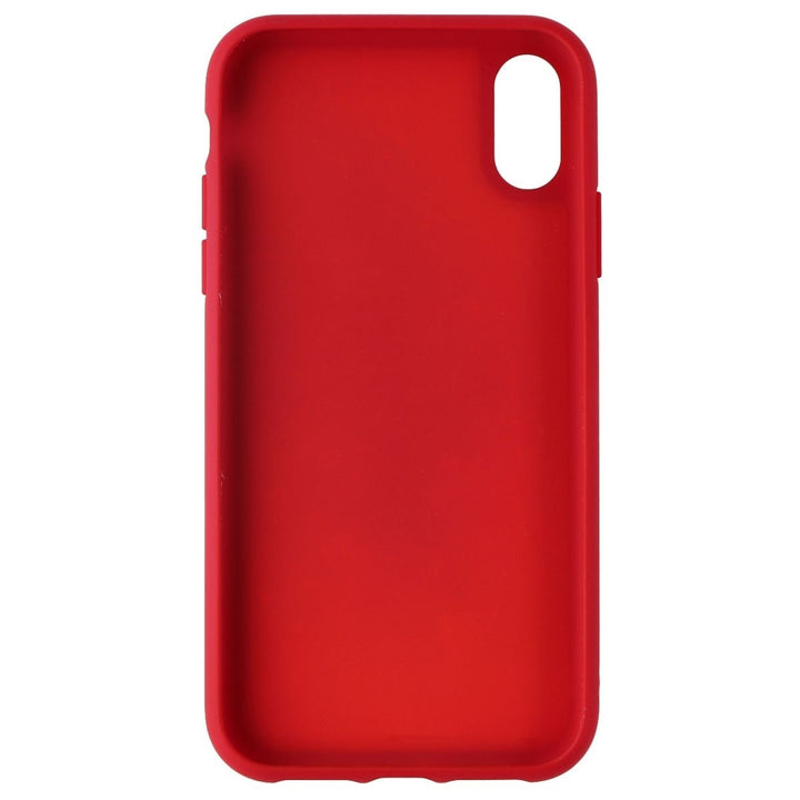 Adidas 3-Strips Snap Case for Apple iPhone XR Smartphones - Red/White Stripe Image 3