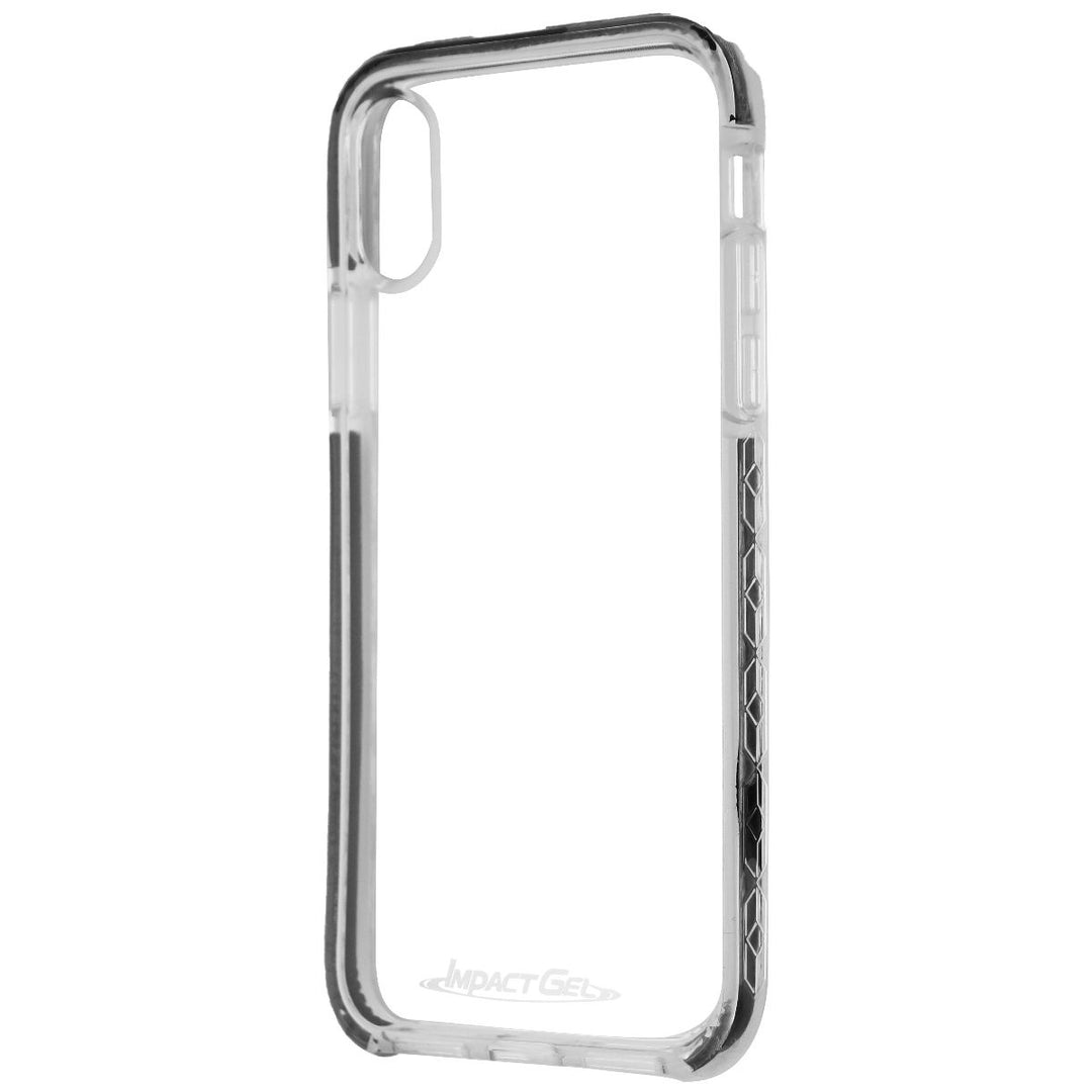 Impact Gel Crusader Lite Series Case for Apple iPhone X - Clear/Black Image 1