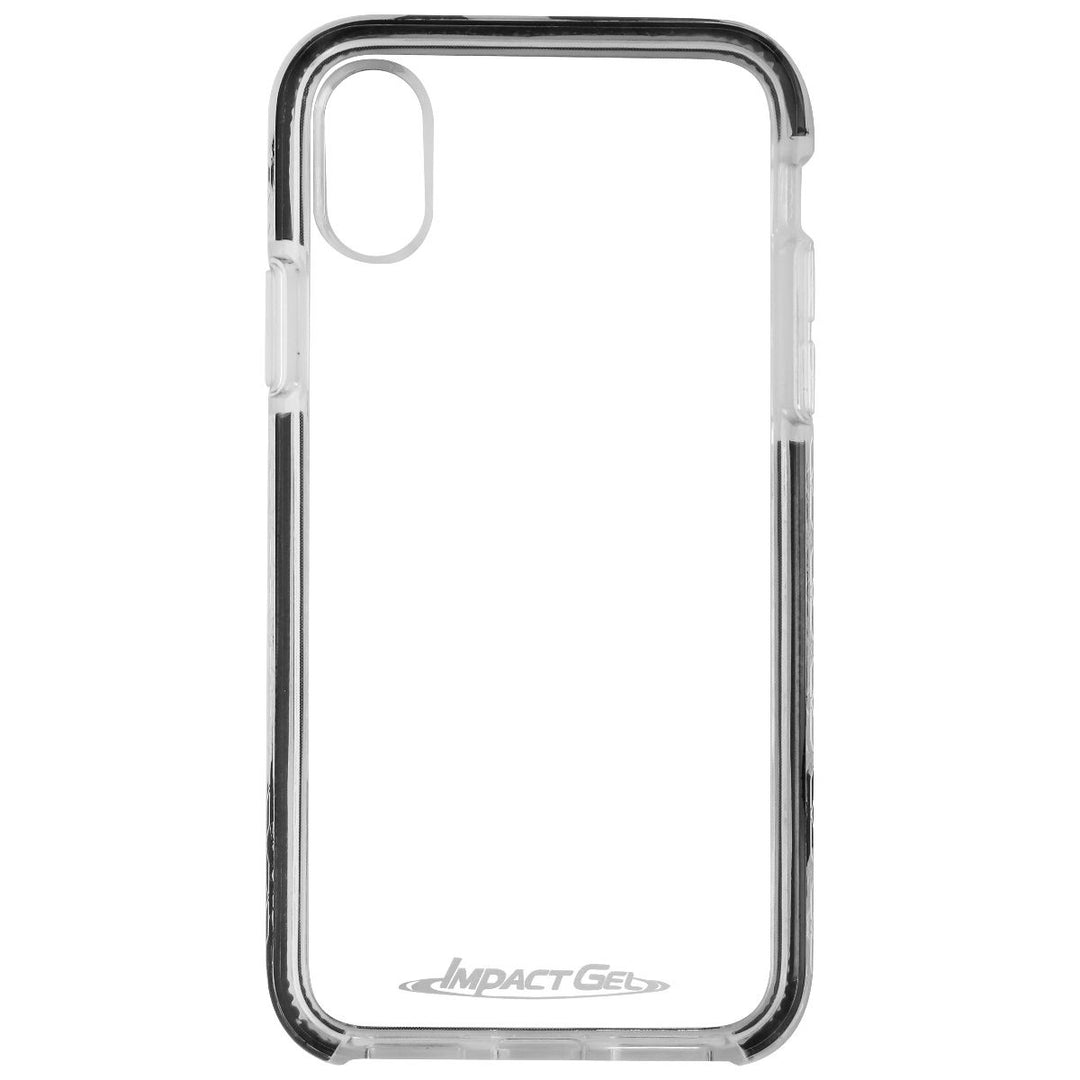 Impact Gel Crusader Lite Series Case for Apple iPhone X - Clear/Black Image 2