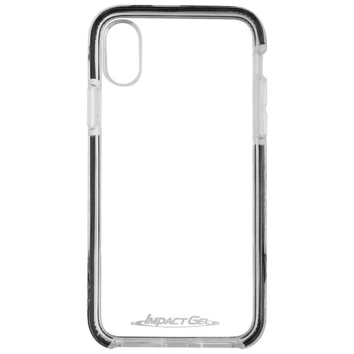 Impact Gel Crusader Lite Series Case for Apple iPhone X - Clear/Black Image 2