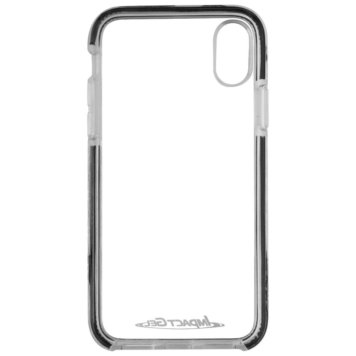 Impact Gel Crusader Lite Series Case for Apple iPhone X - Clear/Black Image 3