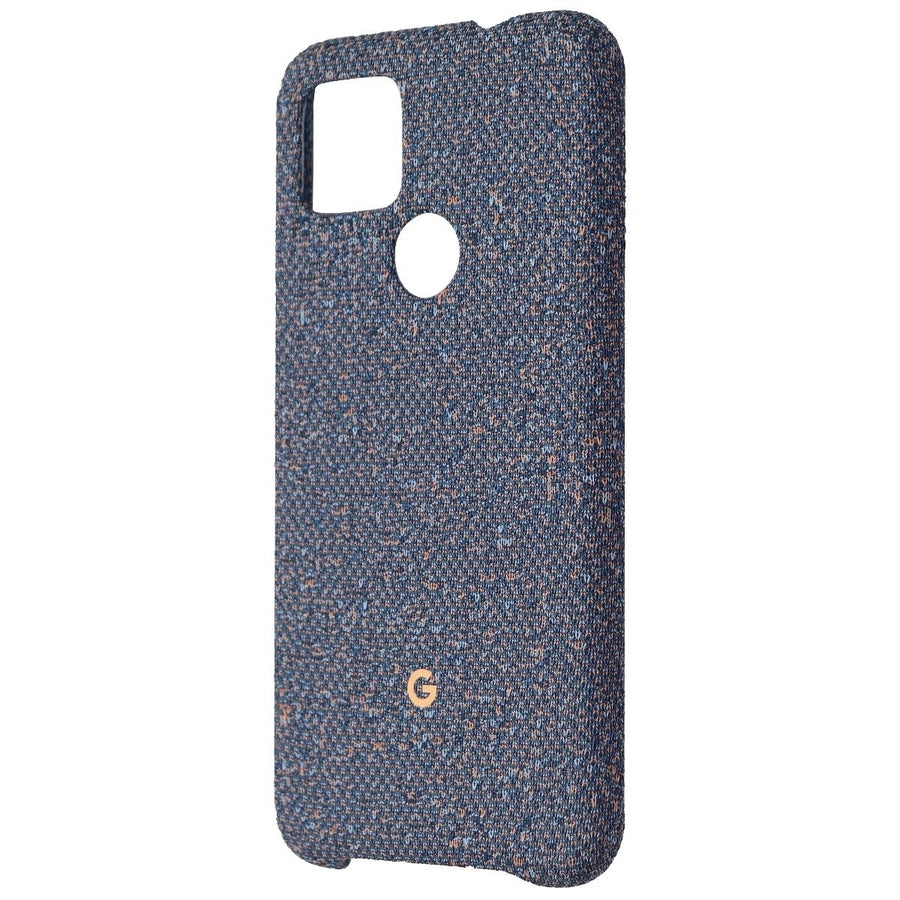 Google Official Fabric Case for Pixel 4a (5G) Smartphone - Blue Confetti Image 1