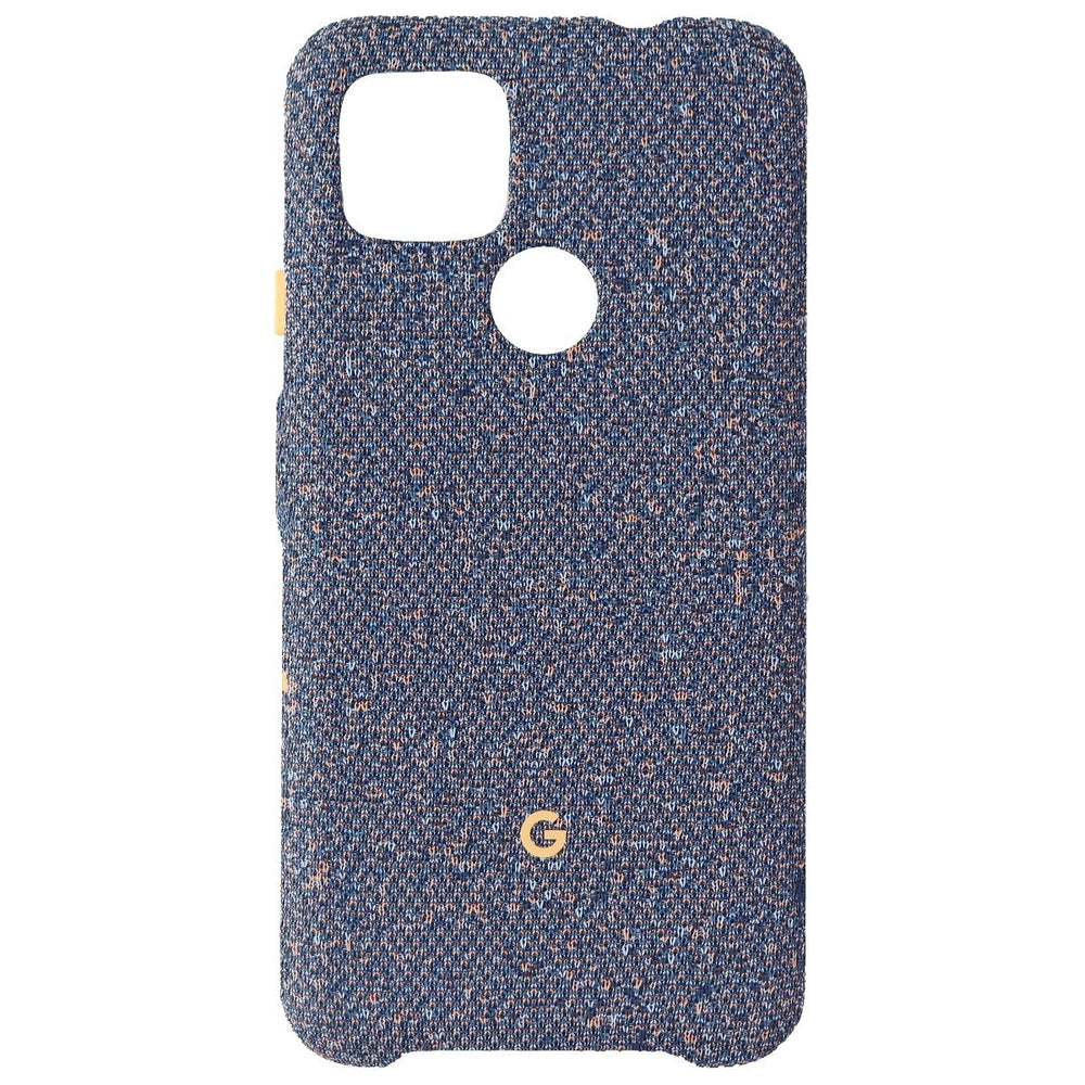 Google Official Fabric Case for Pixel 4a (5G) Smartphone - Blue Confetti Image 2