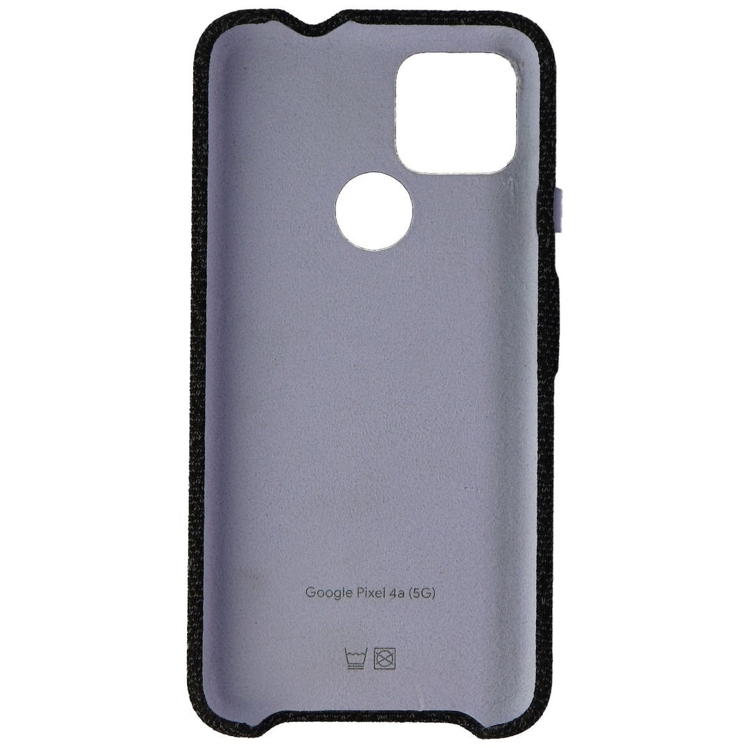 Google Official Fabric Case for Google Pixel 4a 5G - Basically Black Image 3