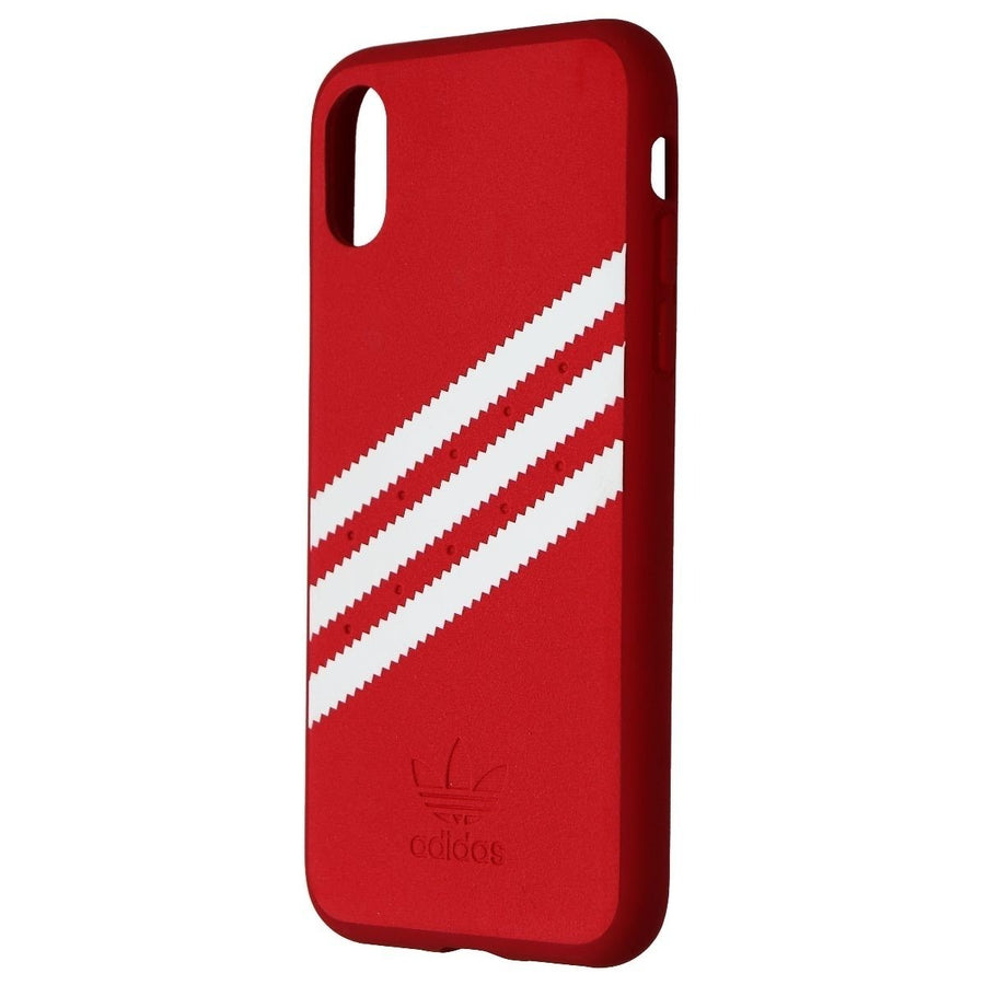 Adidas 3-Stripes Snap Case for Apple iPhone Xs/X - Red Image 1