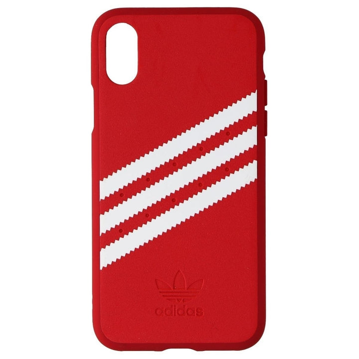 Adidas 3-Stripes Snap Case for Apple iPhone Xs/X - Red Image 2