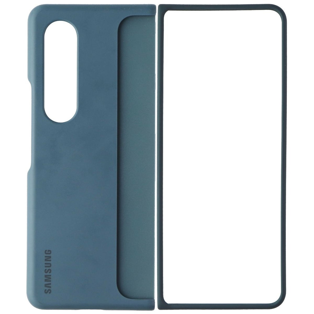 Samsung Official Standing Cover with Pen for Galaxy Z Fold4 - Gray Green Image 2