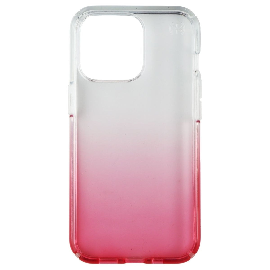 Speck Perfect-Clear Ombre Case for iPhone 13 Pro - Clear/Vintage Rose Fade Image 2