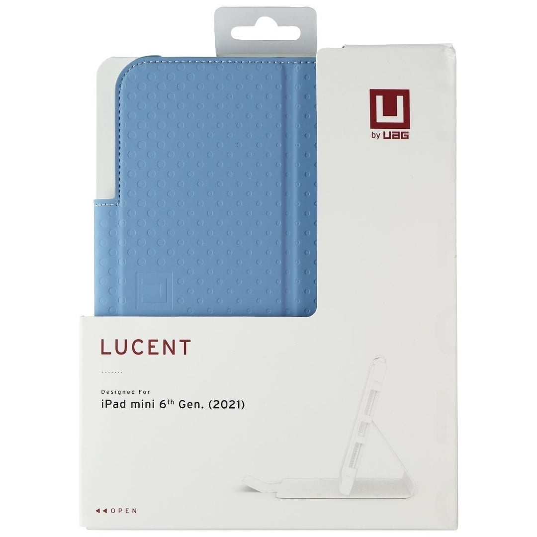 UAG Lucent Series Folio Case for Apple iPad Mini (6th Gen) - Cerulean Image 4