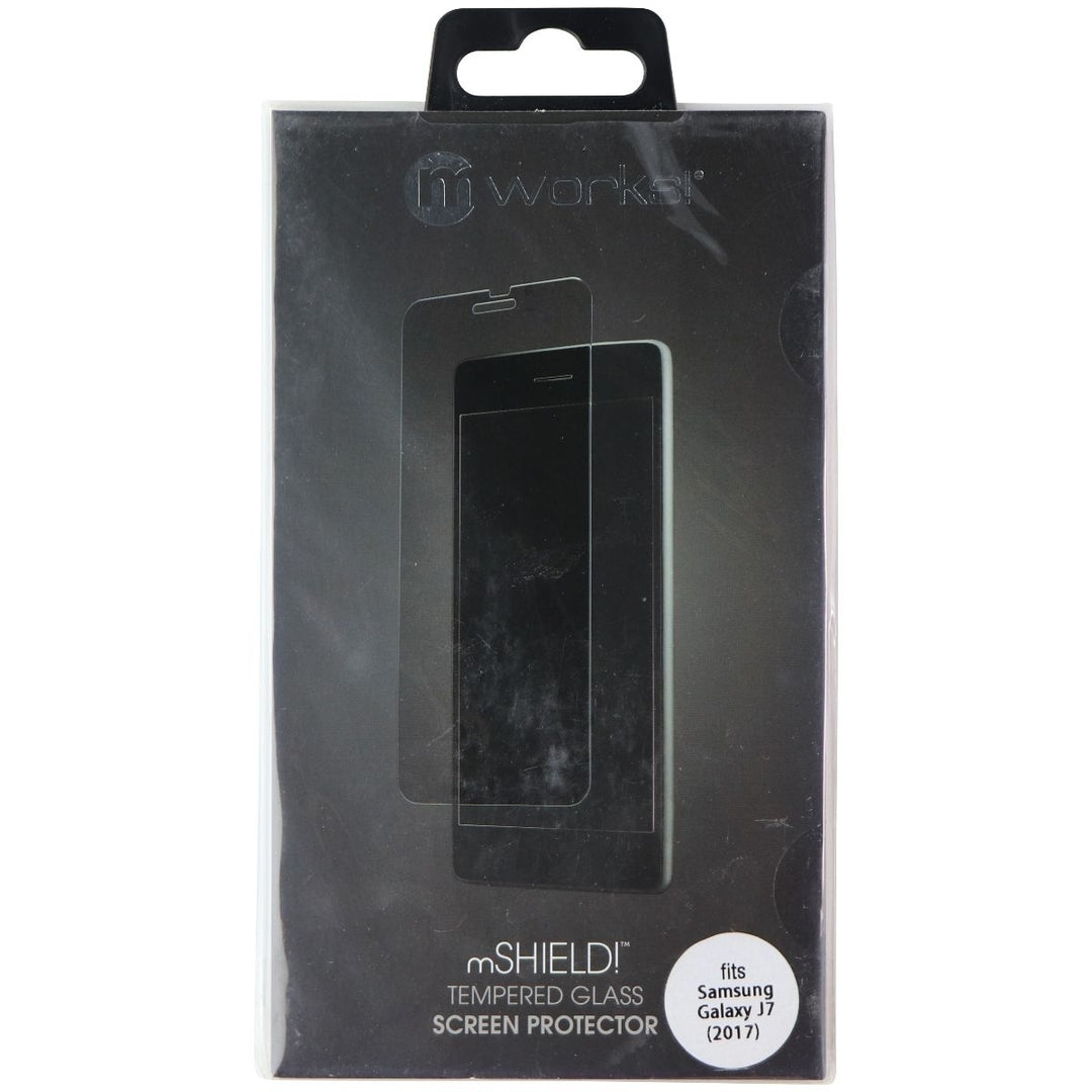 mworks! mSHIELD! Tempered Glass Screen Protector for Samsung J7 (2017) Image 1