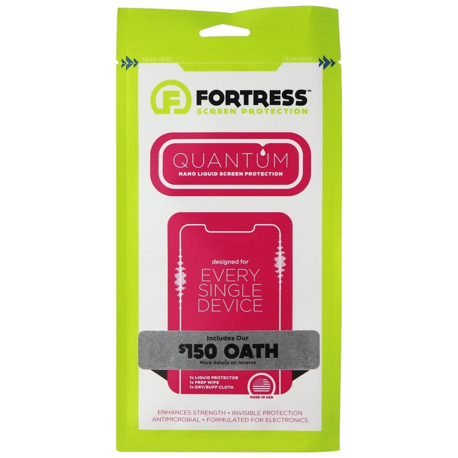 Fortress QUANTUM Nano Liquid Screen Protection for Any Device (Single Use) Image 1