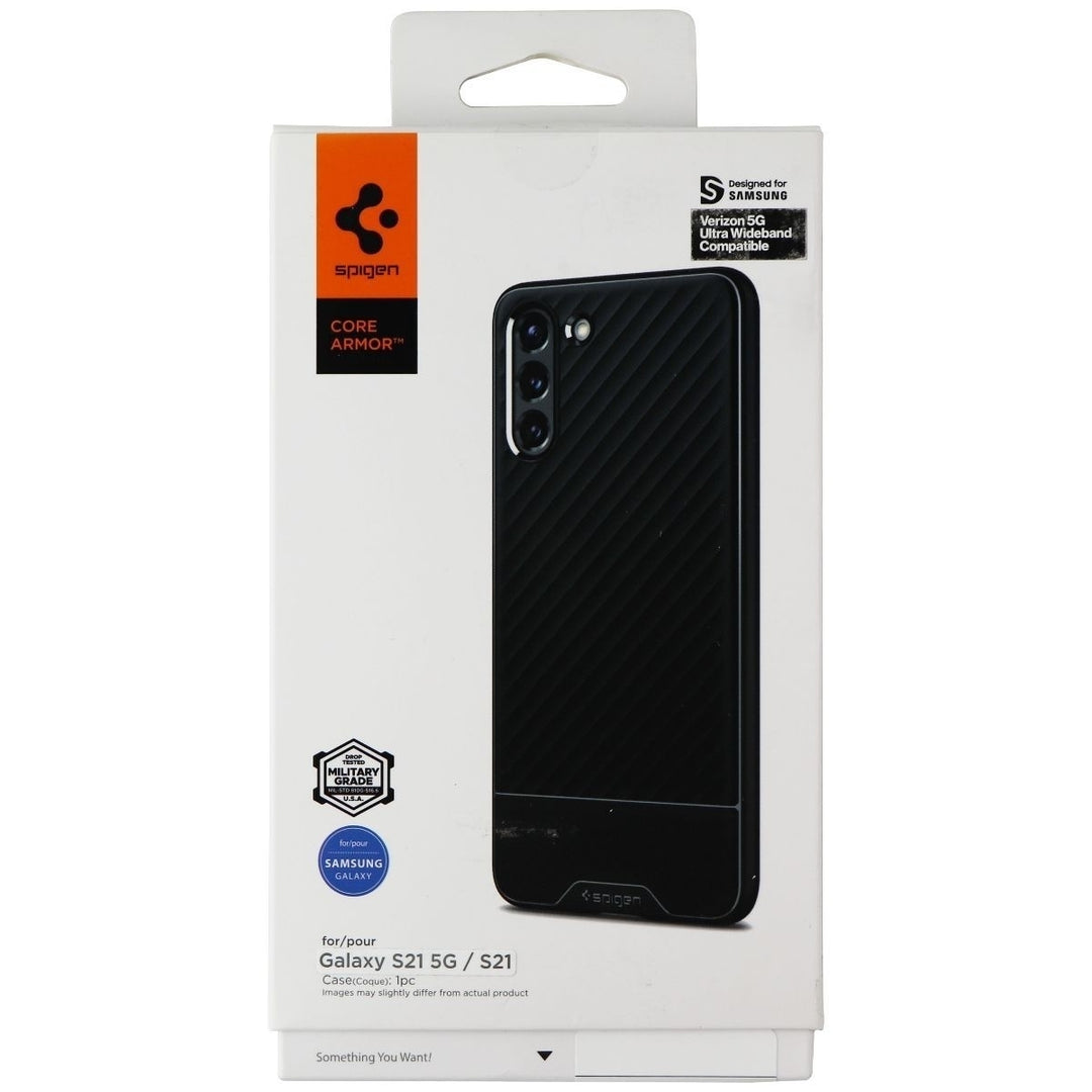 Spigen Core Armor Series Case for Samsung Galaxy S21 5G / S21 - Black Image 4