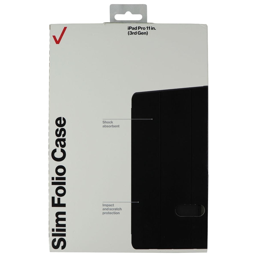 Verizon Slim Folio Case for Apple iPad Pro 11-in (3rd Gen) - Black Image 1