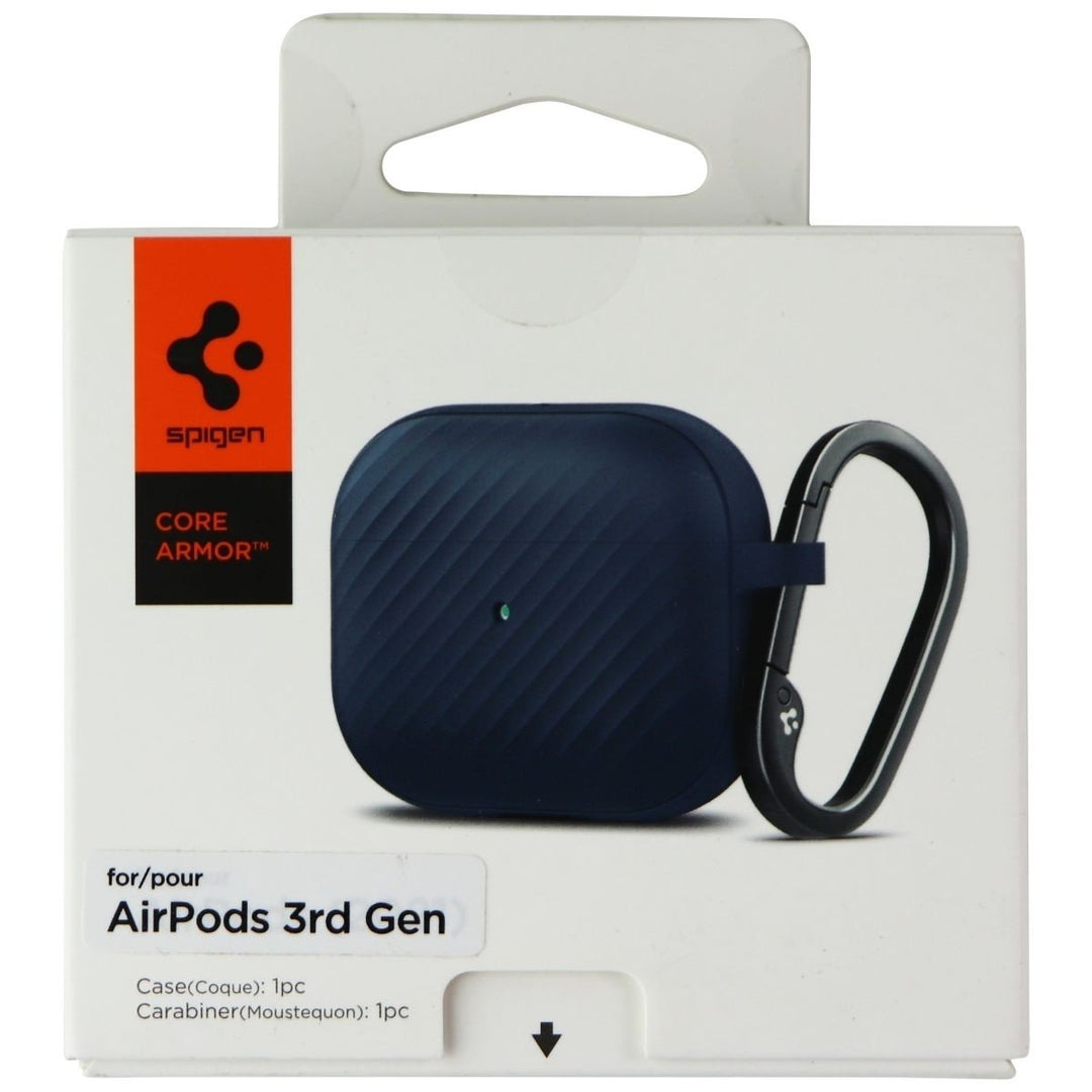 Spigen Core Armor Series Case for Apple Airpods 3rd Gen - Navy Image 1