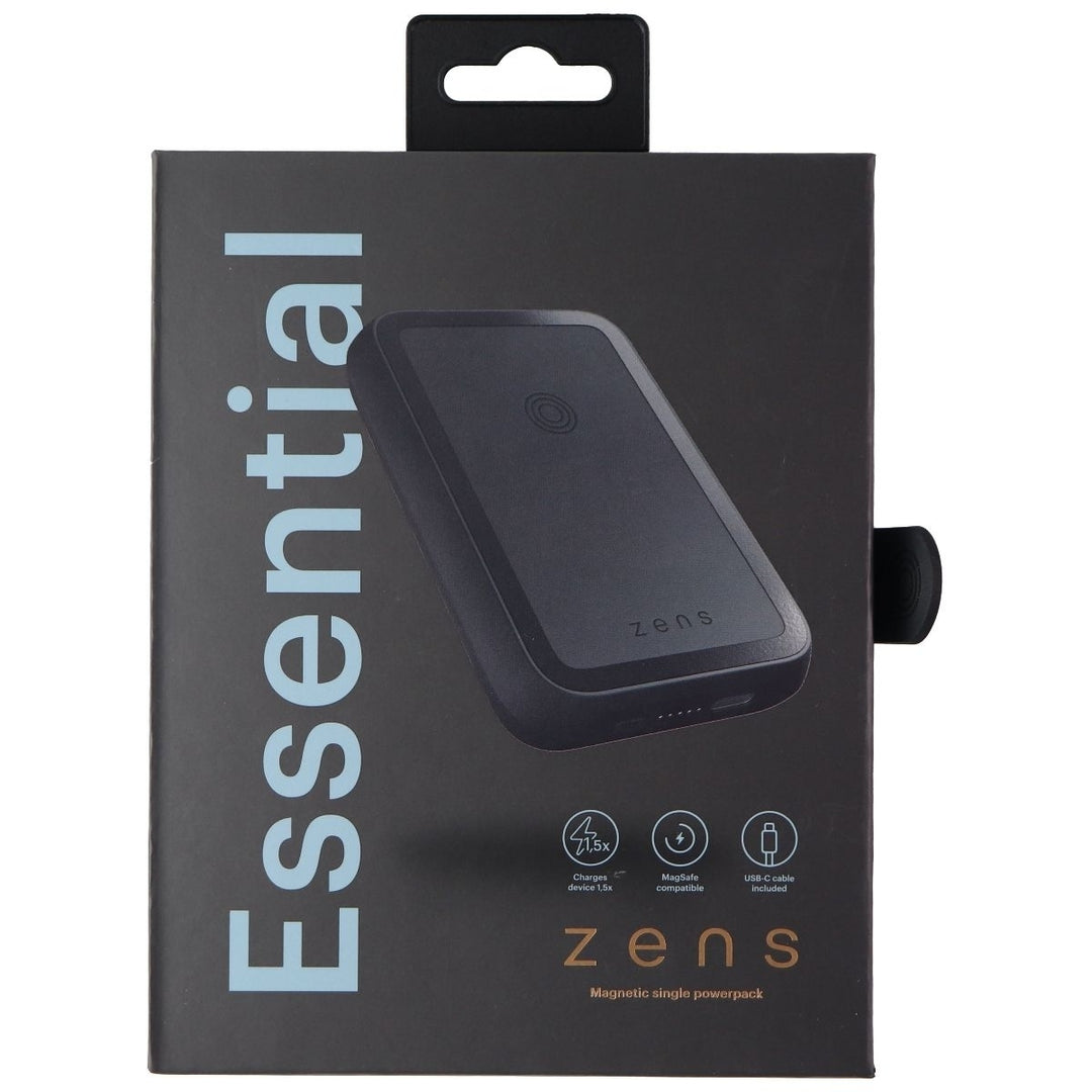 Zens Essential 4,000mAh USB Power Bank with MagSafe - Black Image 4