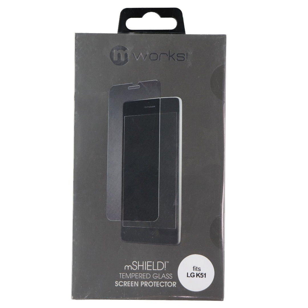 mWorks! mSHIELD! Tempered Glass Screen Protector for LG K51 - Clear Image 1