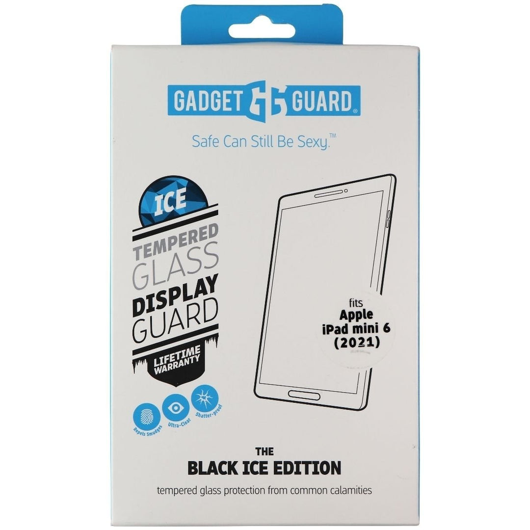 Gadget Guard (Black Ice) Tempered Glass for Apple iPad mini 6 (2021) - Clear Image 1