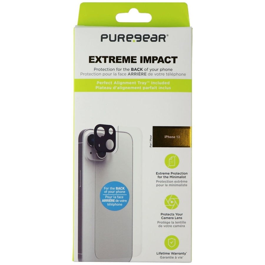 PureGear Extreme Impact Screen and Camera Protector for Apple iPhone 13 Image 1