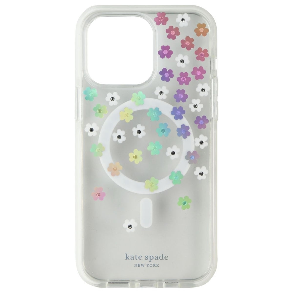 Kate Spade Defensive Hardshell Case for iPhone 14 Pro Max - Scattered Flowers Image 2