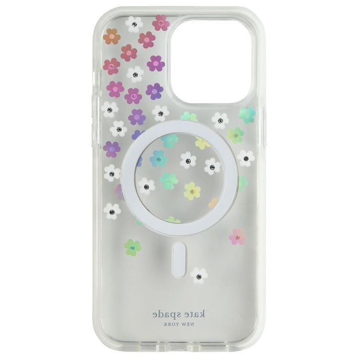 Kate Spade Defensive Hardshell Case for iPhone 14 Pro Max - Scattered Flowers Image 3