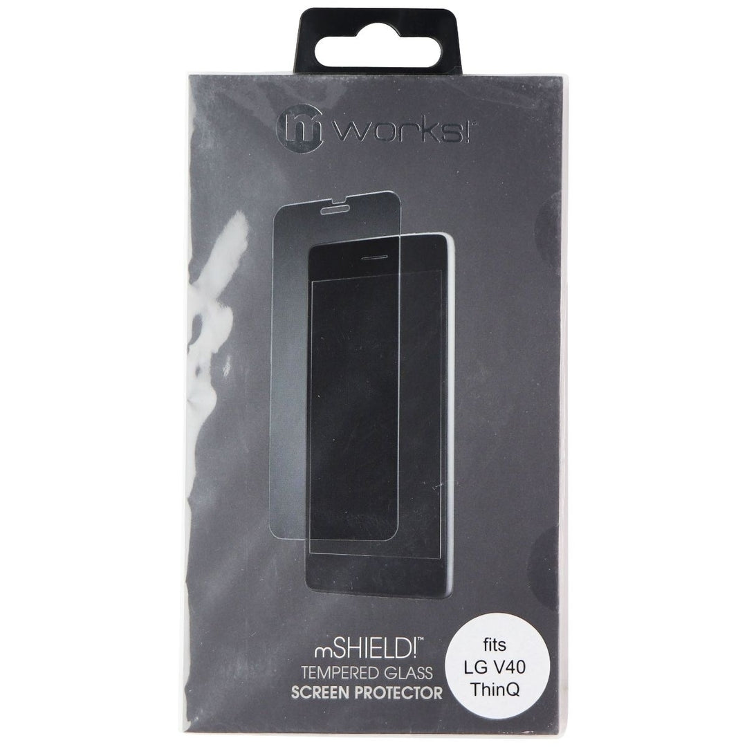 mWorks! mShield! Tempered Glass for LG V40 ThinQ - Clear Image 1
