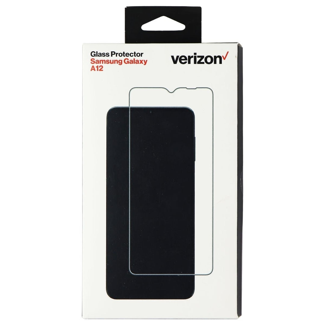 Verizon Glass Screen Protector for Samsung Galaxy A12 - Clear Image 1