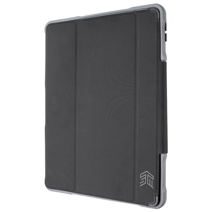 STM Duo Plus Series Hybrid Case for Apple iPad 7th Gen (10.2) - Gray/Clear/Black Image 2