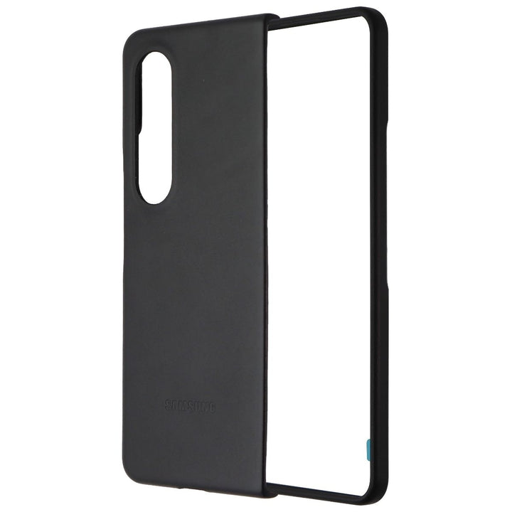 Samsung Official Leather Cover for Samsung Galaxy Z Fold4 - Black Image 1