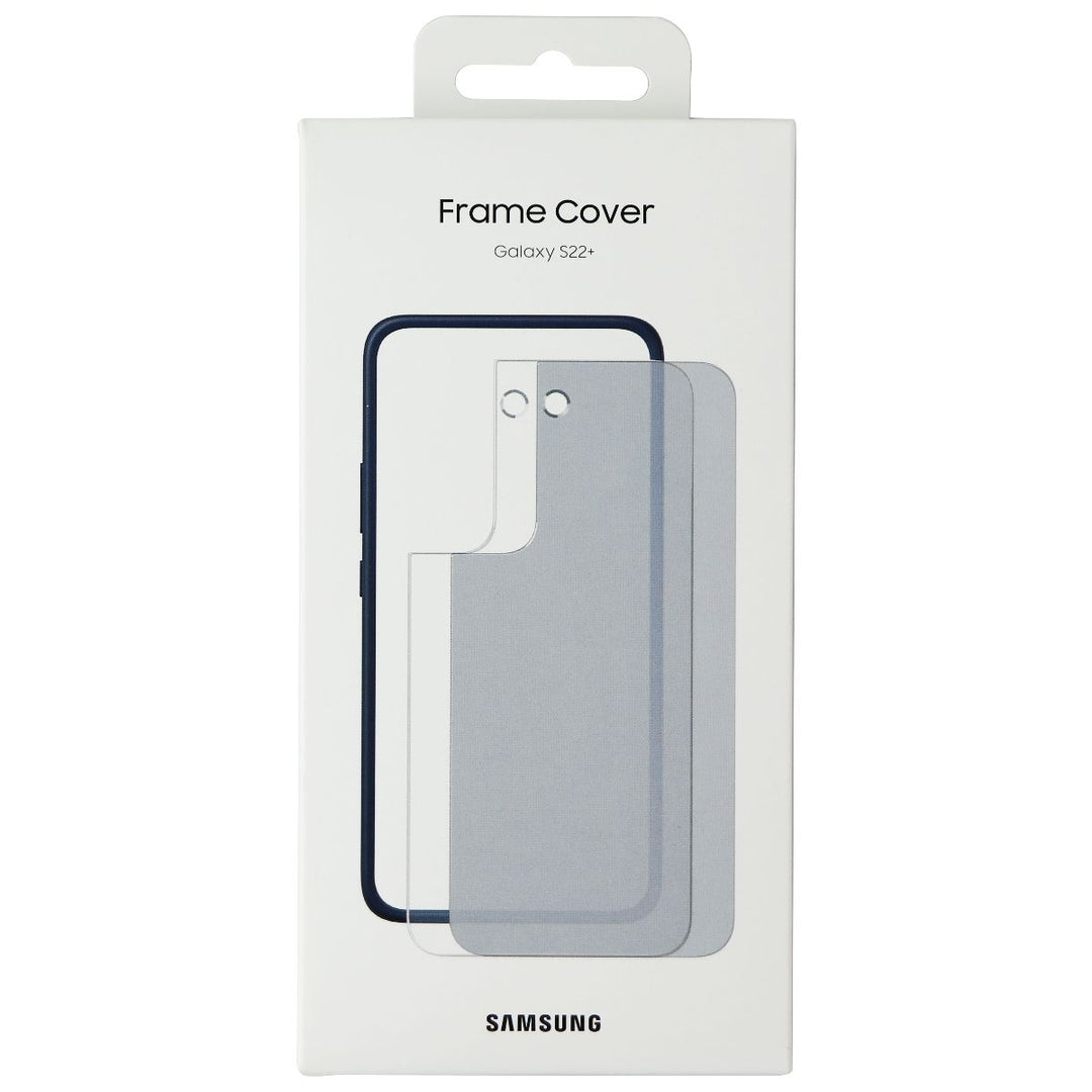 Samsung Official Frame Cover for Samsung Galaxy S22+ Smartphone - Navy Image 1