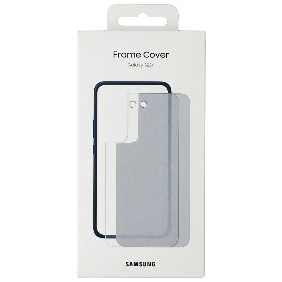 Samsung Official Frame Cover for Samsung Galaxy S22+ Smartphone - Navy Image 1