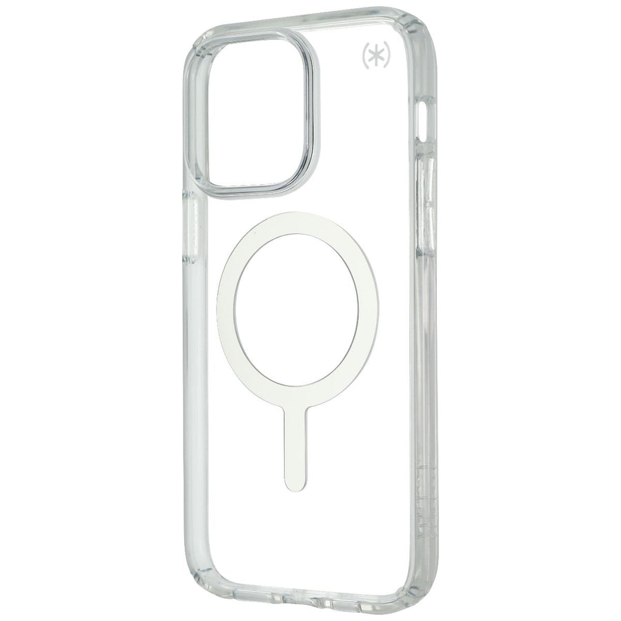 Speck Perfect Clear Case for MagSafe for iPhone 14 Pro Max - Silver/Clear Image 1