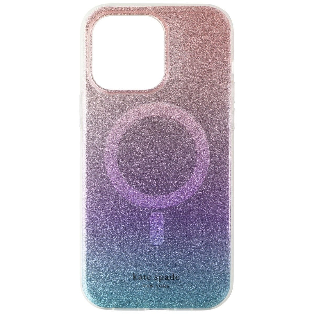 Kate Spade Defensive Case for MagSafe for iPhone 14 Pro Max - Ombre Glitter Image 2