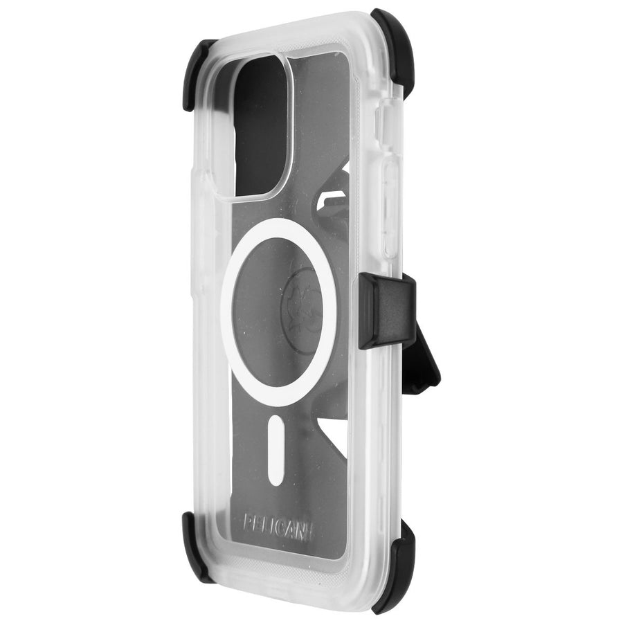 Pelican Voyager Magnetic Case for MagSafe for iPhone 14 Pro Max - Clear/White Image 1