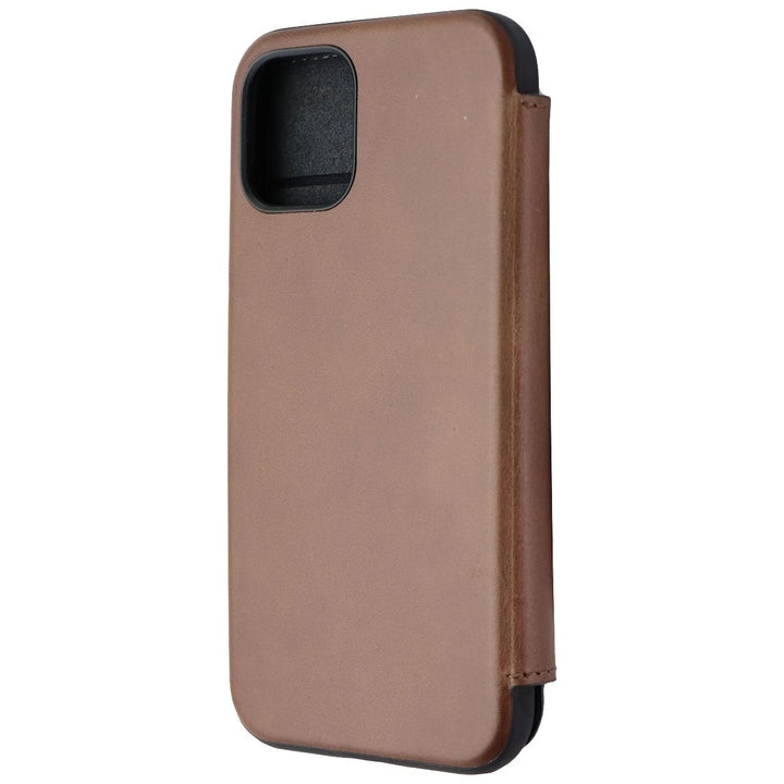 Nomad Rugged Folio Wallet Case for iPhone 12/12 Pro - Rustic Brown Image 1