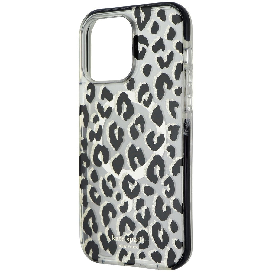 Kate Spade Defensive Case for MagSafe for iPhone 14 Pro Max - City Leopard Image 1