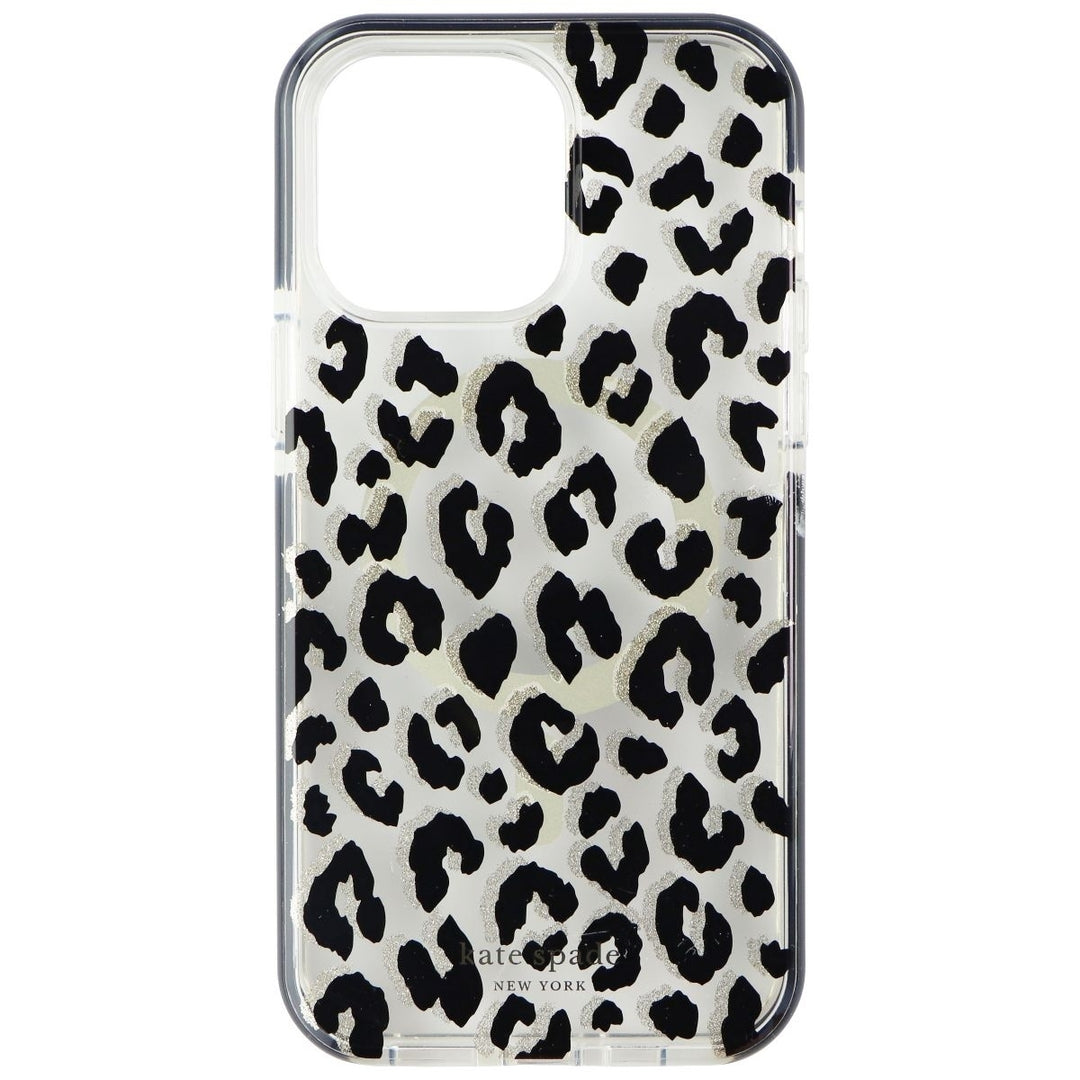 Kate Spade Defensive Case for MagSafe for iPhone 14 Pro Max - City Leopard Image 2