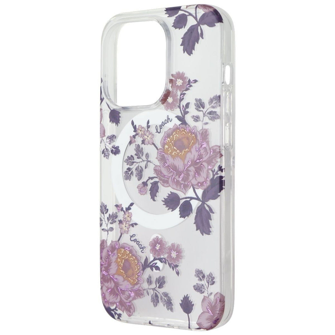 Coach Protective Hardshell Case for MagSafe for iPhone 14 Pro - Moody Floral Image 1