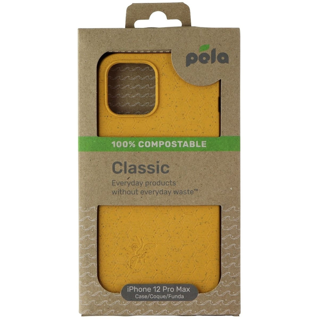 Pela Classic Series Flexible Case for Apple iPhone 12 Pro Max - Yellow Image 1