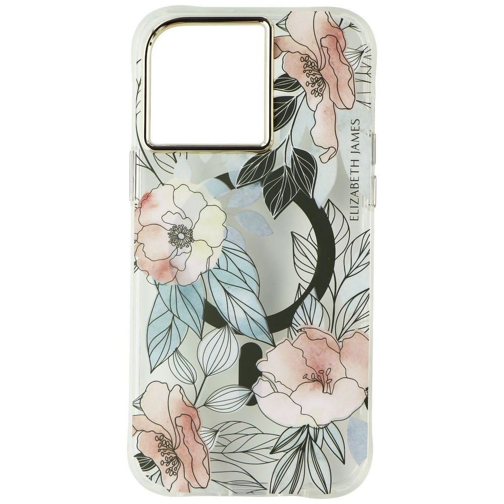 Elizabeth James Case for MagSafe for iPhone 14 Pro Max - Blooms in Burdeaux Image 2