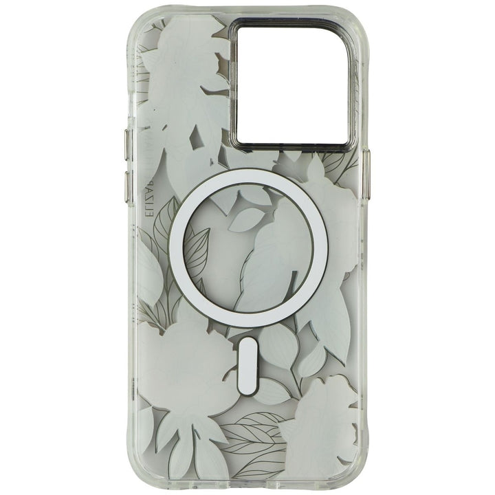 Elizabeth James Case for MagSafe for iPhone 14 Pro Max - Blooms in Burdeaux Image 3