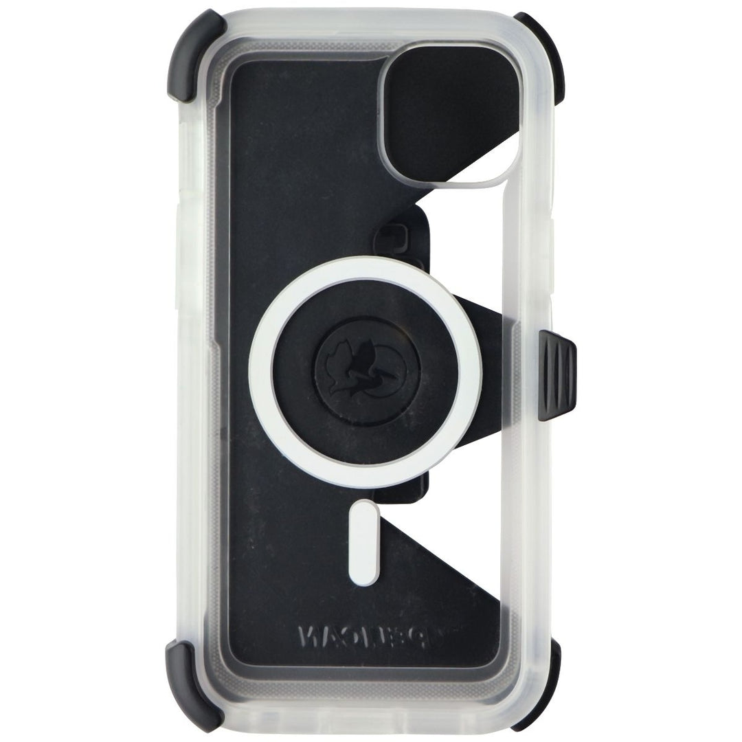 Pelican Voyager Magnetic Case for MagSafe for iPhone 14 Plus - Clear/White Image 3