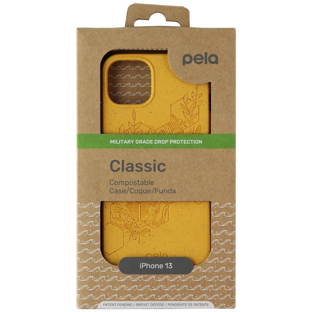 Pela Classic Series Flexible Case for Apple iPhone 13 - Yellow Image 1