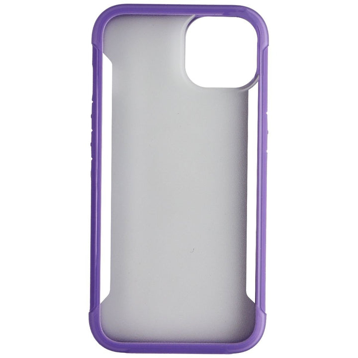 Raptic Terrain Series Case for Apple iPhone 13 - Purple/Clear Image 3